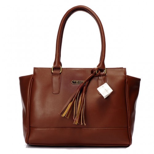 Coach Legacy Candace Carryall Medium Brown Satchels AAO